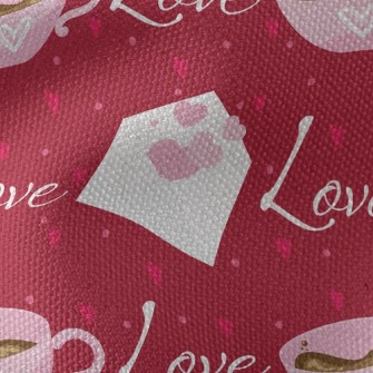 愛的信愛的咖啡帆布(幅寬150公分)