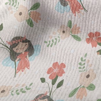 害羞花仙子毛巾布(幅寬160公分)