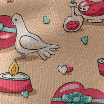 愛的藥水信鴿帆布(幅寬150公分)