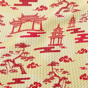 松樹城門泡泡布(幅寬160公分)