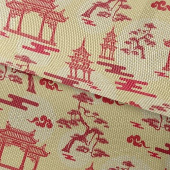 松樹城門牛津布(幅寬150公分)