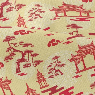 松樹城門仿棉布(幅寬150公分)