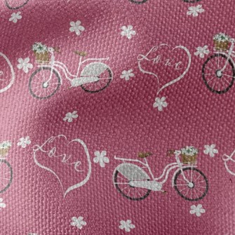 愛情腳踏車帆布(幅寬150公分)