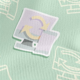 電腦轉換備份仿毛衣布(幅寬150公分)