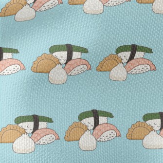 亞洲經典食物帆布(幅寬150公分)