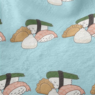 亞洲經典食物法蘭絨(幅寬150公分)