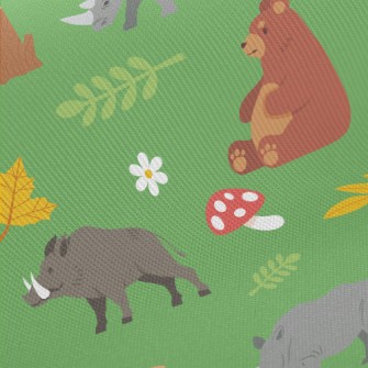熱帶沙漠生物厚棉布(幅寬150公分)