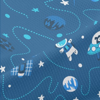 卡通宇宙巡航高爾布(幅寬180公分)