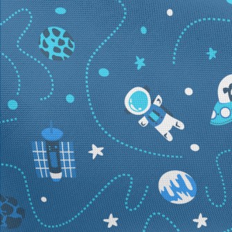 卡通宇宙巡航春亞紡(幅寬160公分)