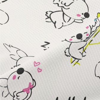 無尾熊的一天高爾布(幅寬180公分)