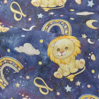 星空中耀眼的獅子座仿棉布(幅寬150公分)