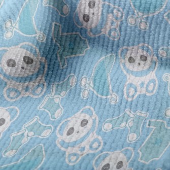 熊貓寶寶毛巾布(幅寬160公分)