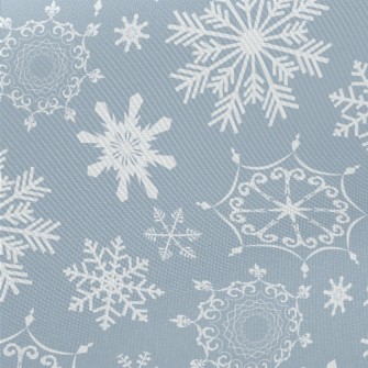 白色艷麗雪花斜紋布(幅寬150公分)