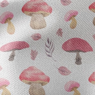 粉嫩香菇葉子帆布(幅寬150公分)