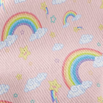 星星彩虹燈芯絨(幅寬150公分)