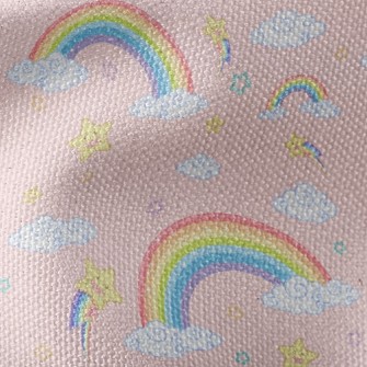 星星彩虹帆布(幅寬150公分)