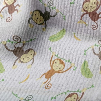 擺盪猴子毛巾布(幅寬160公分)