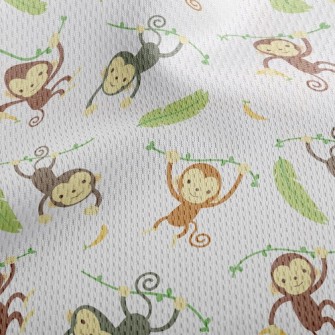 擺盪猴子鳥眼布(幅寬160公分)
