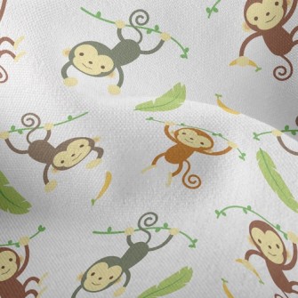 擺盪猴子竹節麻(幅寬150公分)