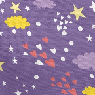 點點星星愛心春亞紡(幅寬160公分)