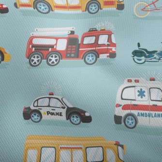 救護車警車消防車雙斜布(幅寬150公分)