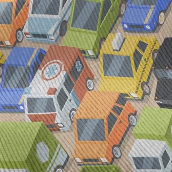 巨大汽車停車場燈芯絨(幅寬150公分)