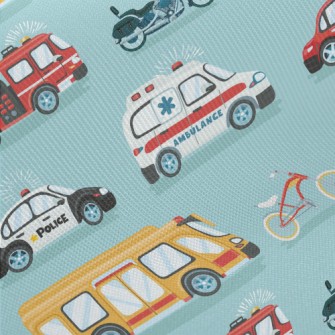 救護車警車消防車厚棉布(幅寬150公分)
