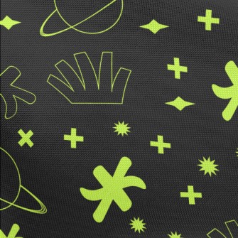 螢光色星球星星春亞紡(幅寬160公分)