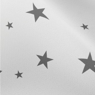 灰色色塊星星雪紡布(幅寬150公分)