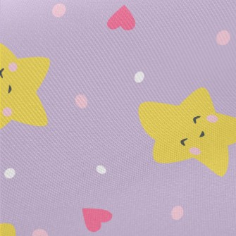微笑星星與愛心厚棉布(幅寬150公分)