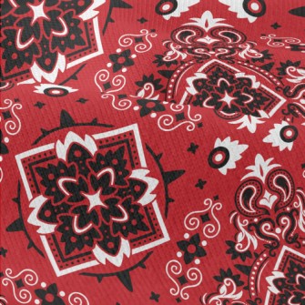 鮮豔神秘花緞仿棉布(幅寬150公分)
