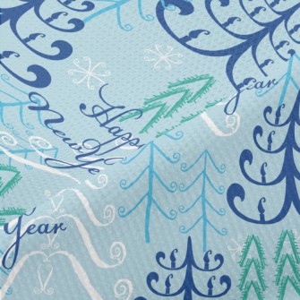 溫馨新年快樂高爾布(幅寬180公分)