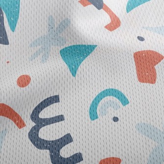 幾何小色塊鳥眼布(幅寬160公分)