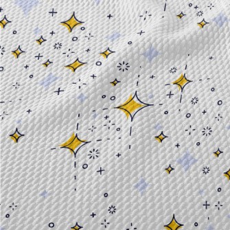 簡約設計的星星泡泡布(幅寬160公分)