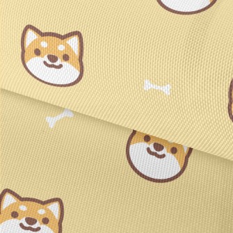 可愛活潑的柴犬牛津布(幅寬150公分)