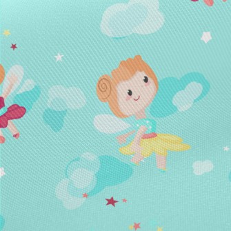 漂亮可愛的小仙子厚棉布(幅寬150公分)