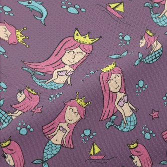 優游大海的美人魚公主高爾布(幅寬180公分)