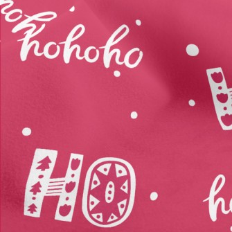各種HOHOHO文字水晶絨(幅寬160公分)