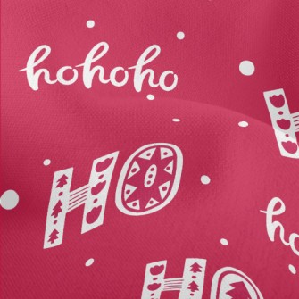 各種HOHOHO文字竹節麻(幅寬150公分)