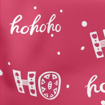 各種HOHOHO文字薄棉布(幅寬150公分)