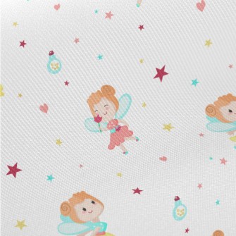 妖精小仙女厚棉布(幅寬150公分)