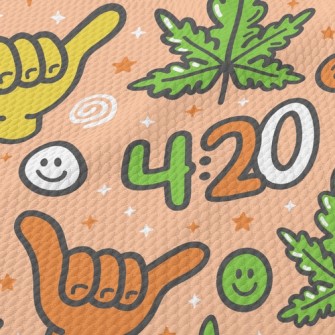 逗趣阿囉哈手勢泡泡布(幅寬160公分)