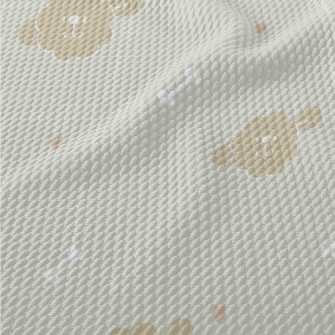 毛絨可愛的貴賓狗泡泡布(幅寬160公分)