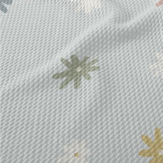 簡約單調的花朵泡泡布(幅寬160公分)