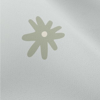 簡約單調的花朵雪紡布(幅寬150公分)