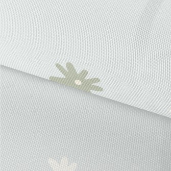 簡約單調的花朵牛津布(幅寬150公分)