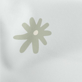 簡約單調的花朵羅馬布(幅寬160公分)