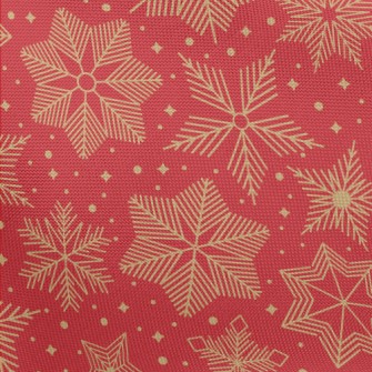 精緻聖誕雪花春亞紡(幅寬160公分)