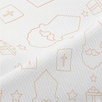 簡約十字架教父星星高爾布(幅寬180公分)