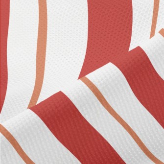 傳統紅色條紋高爾布(幅寬180公分)